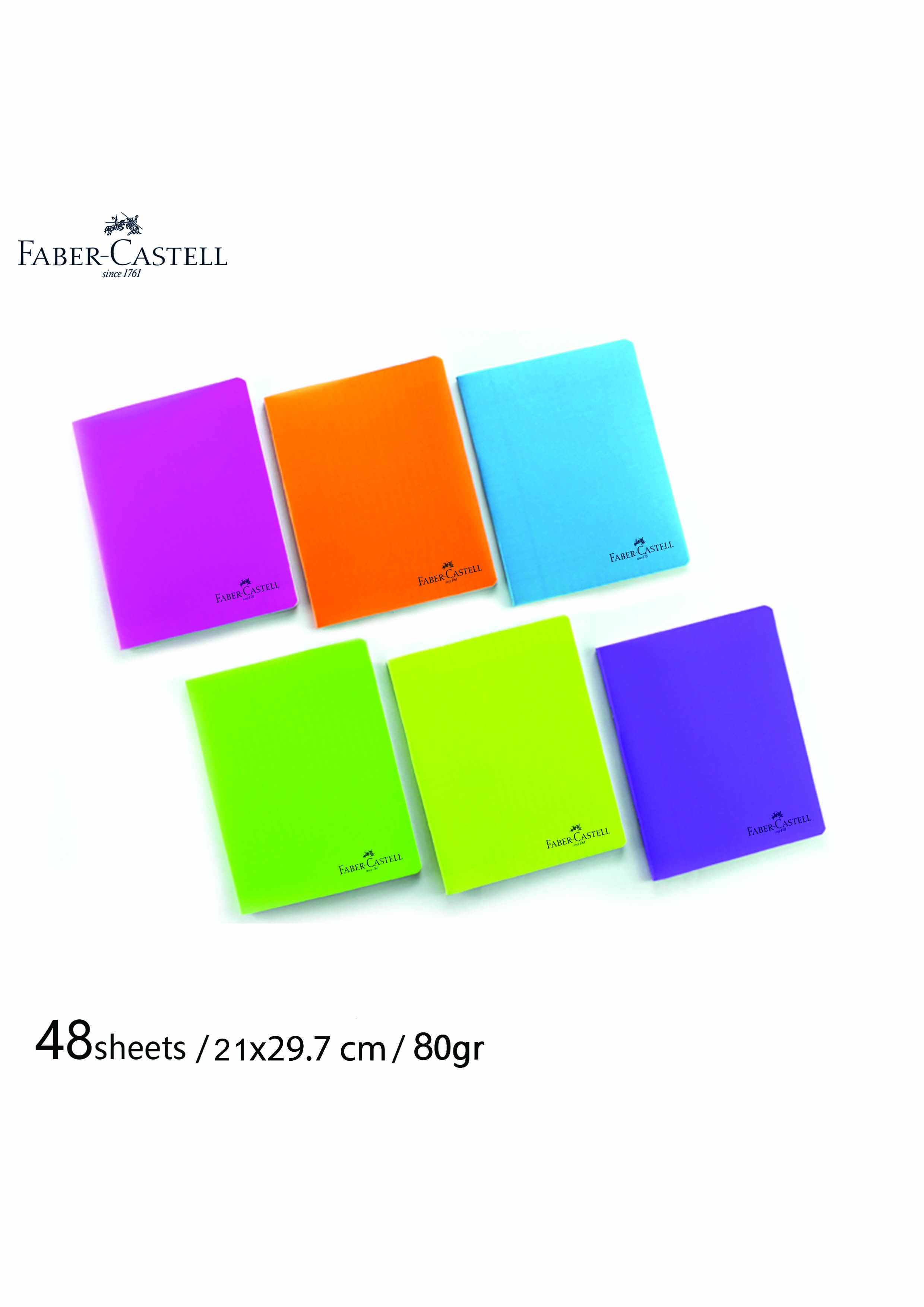 Cahier reliure souple 48 pages 21x29,7cm