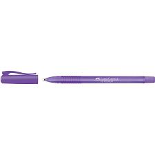 Stylo bille a gomme violet