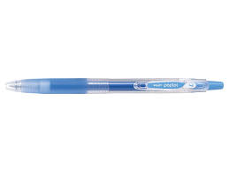 Stylo bille retractable pop'lol bleu ciel