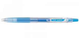 Stylo bille retractable pop'lol bleu clair