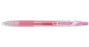 Stylo bille retractable pop'lol rose bebe