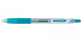 Stylo bille retractable pop'lol turquoise