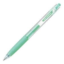 Stylo bille retractable pop'lol vert metallique