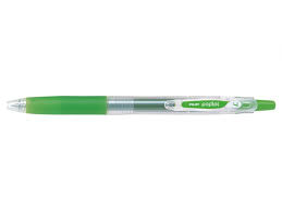 Stylo bille retractable pop'lol vert moyen