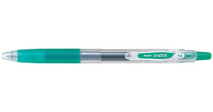 Stylo bille retractable pop'lol vert
