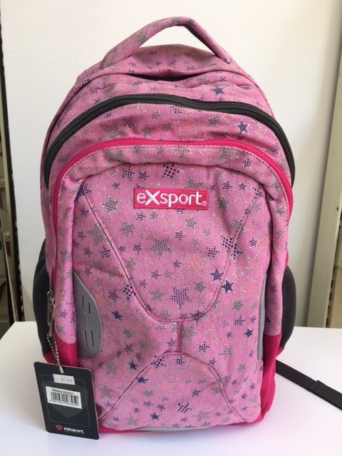 Sac à dos étoile rose