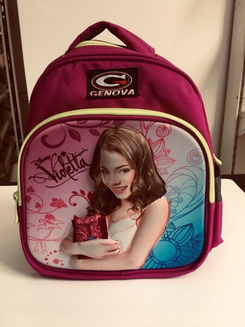 Sac à dos enfant Violetta petit rose