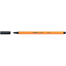 Stylo feutre fin noir point 88 fine 0.4