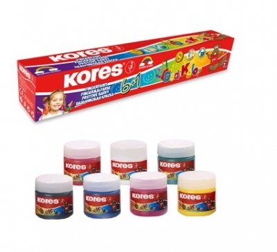 Gouache aux doigts