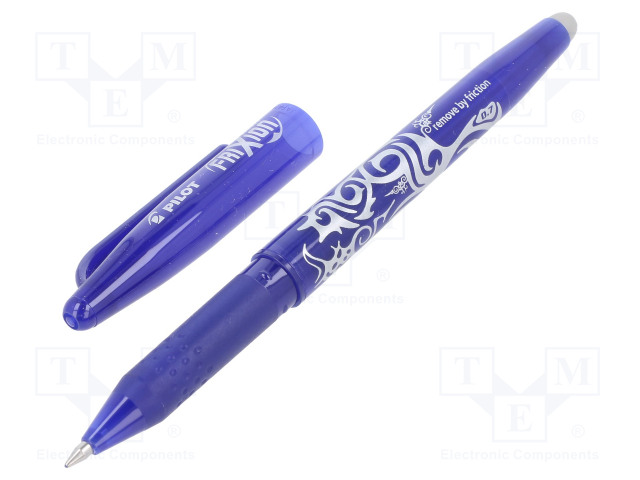 Stylo bille frixion bleu