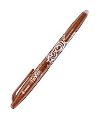 Stylo bille frixion marron