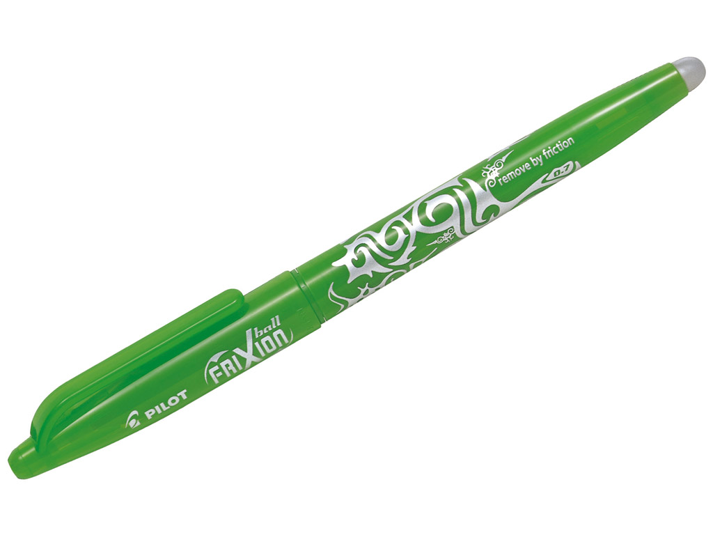 Stylo bille frixion pistache