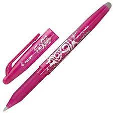 Stylo bille frixion rose