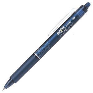 Stylo frixion clicker 0.7 bleu-marin
