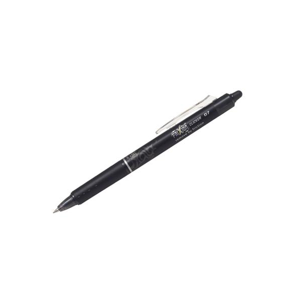 Stylo frixion clicker 0.7 noir