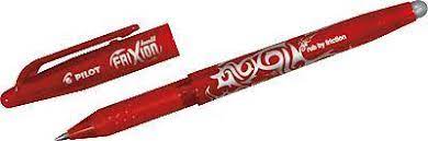 Stylo bille frixion rouge
