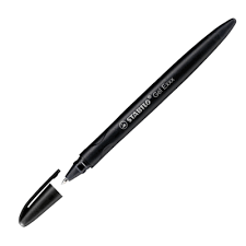 Stylo bille a gomme gel exxx noir