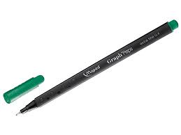 Stylo feutre graph'peps 0.4 vert fonce