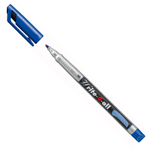 Marqueur bleu permanent toutes surfaces-moyen