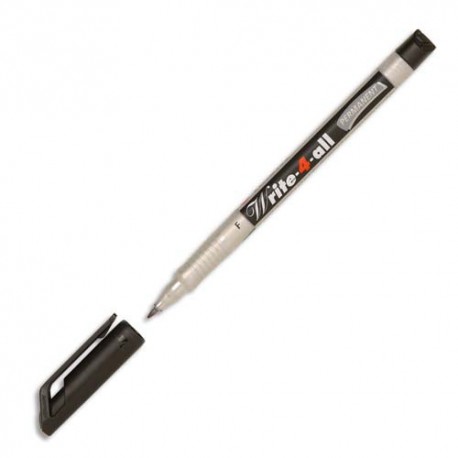 Marqueur noir permanent toutes surfaces-moyen