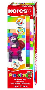 Pâte à modeler 10 couleurs