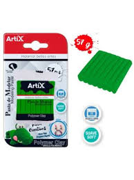 Pâte à modeler verte 57 grs