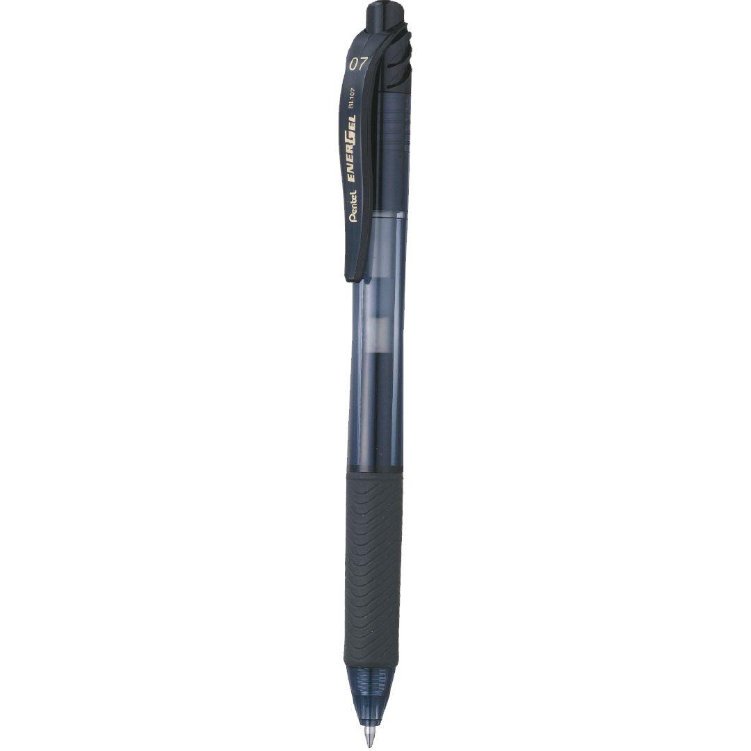 Stylo gel retractable noir