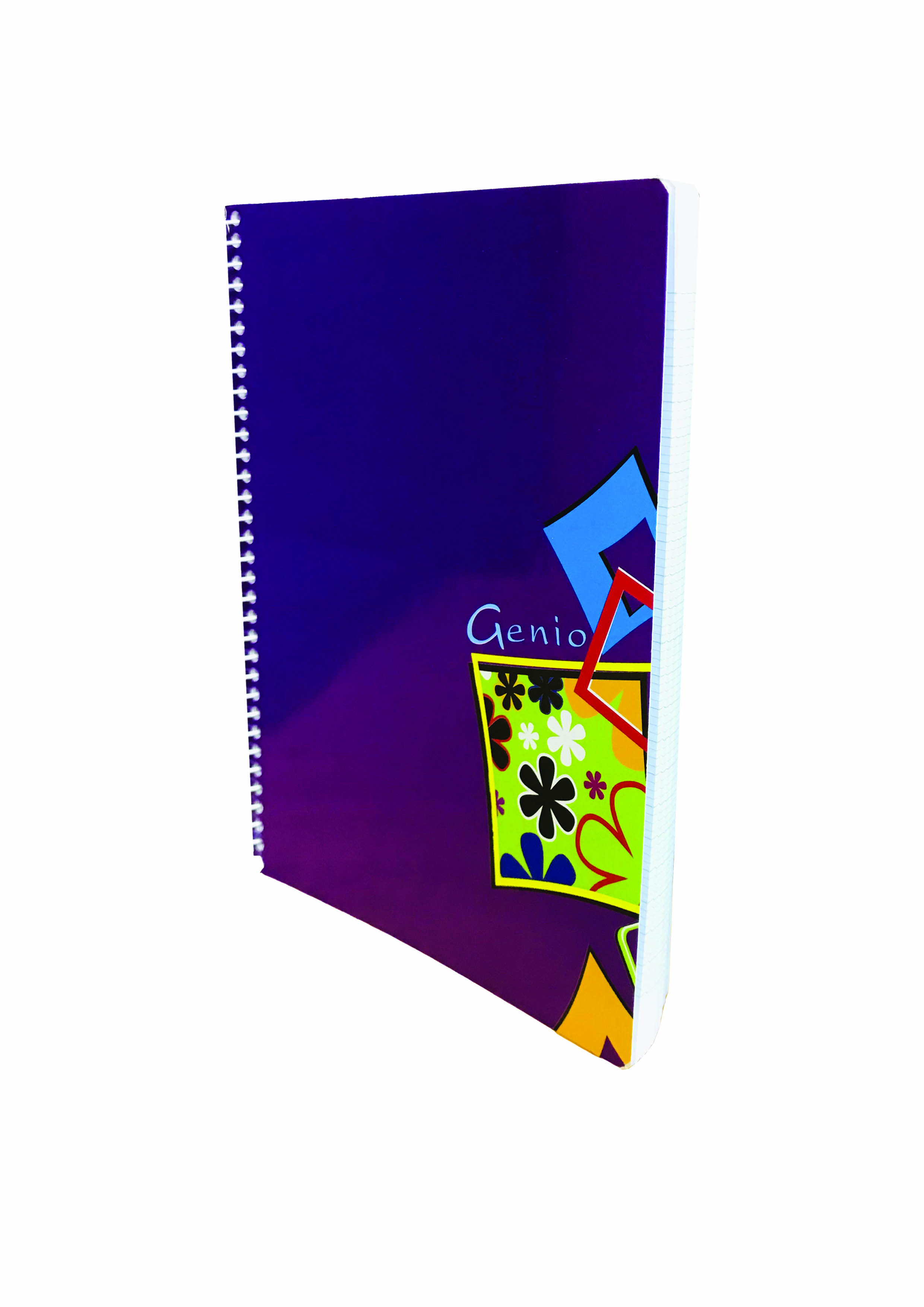 Cahier ressort 16x21 cm 144 pages