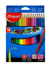 Crayon de coul. 18 Maped