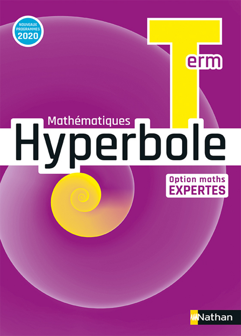 HYPERBOLE TERM - OPTION MATHS EXPERTES - MANUEL 2020 (OPTIONNEL)