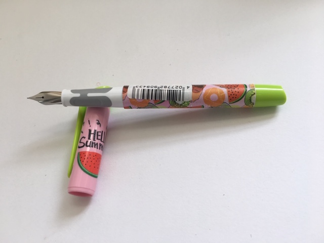 Stylo plume avec cartouche Hello Summer