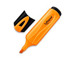 Surligneur orange fluo
