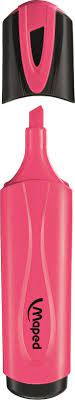 Surligneur rose fluo