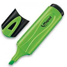 Surligneur vert fluo