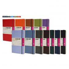 cahier uni couverture souple pochette à souflet 192 pages 90x140mm