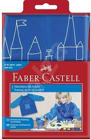 Tablier de peinture bleu pour enfants 6-10 ans taille unique 100% polyester