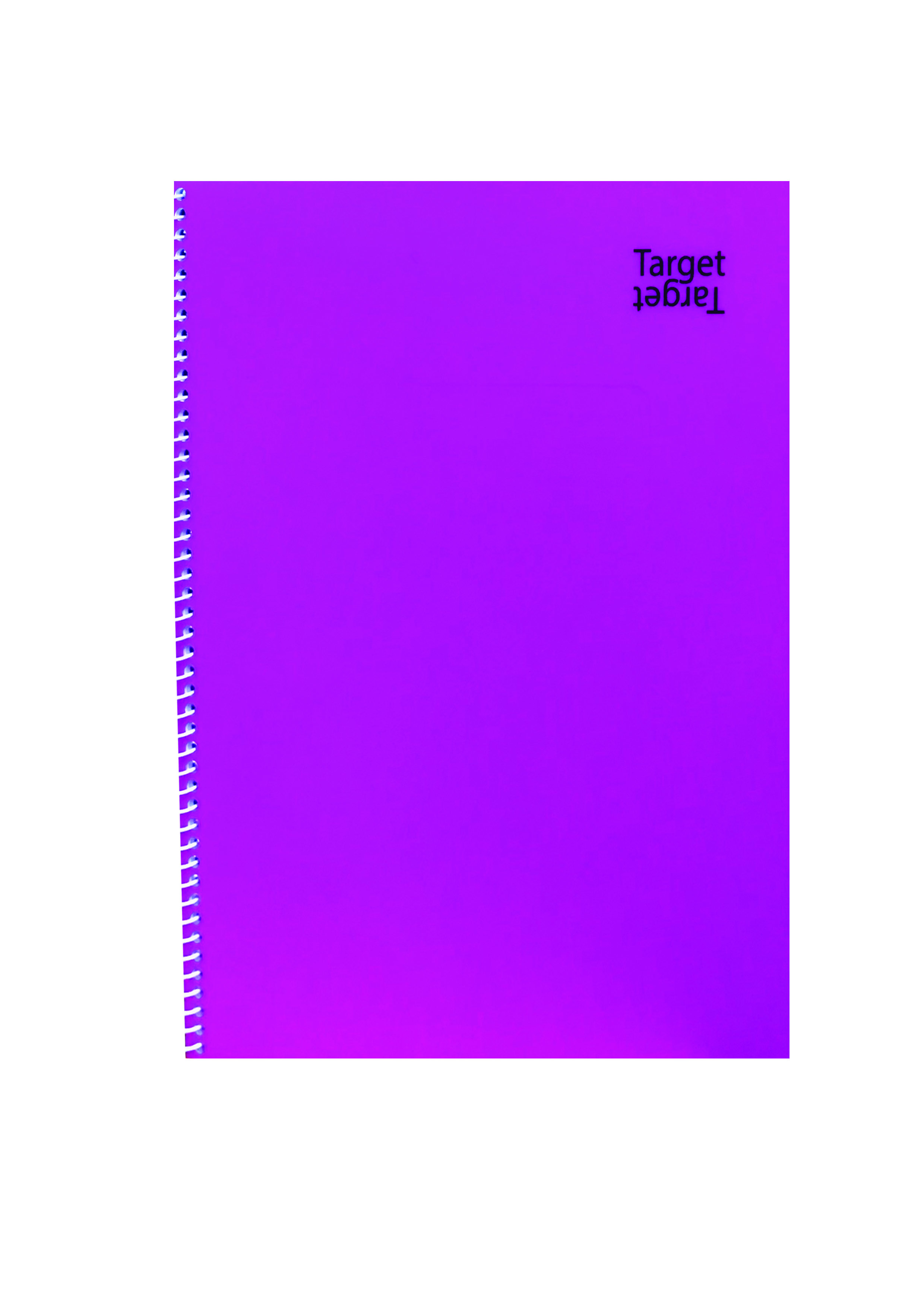 Cahier univ. 72f. 70gr. spiral 21x27.2 target