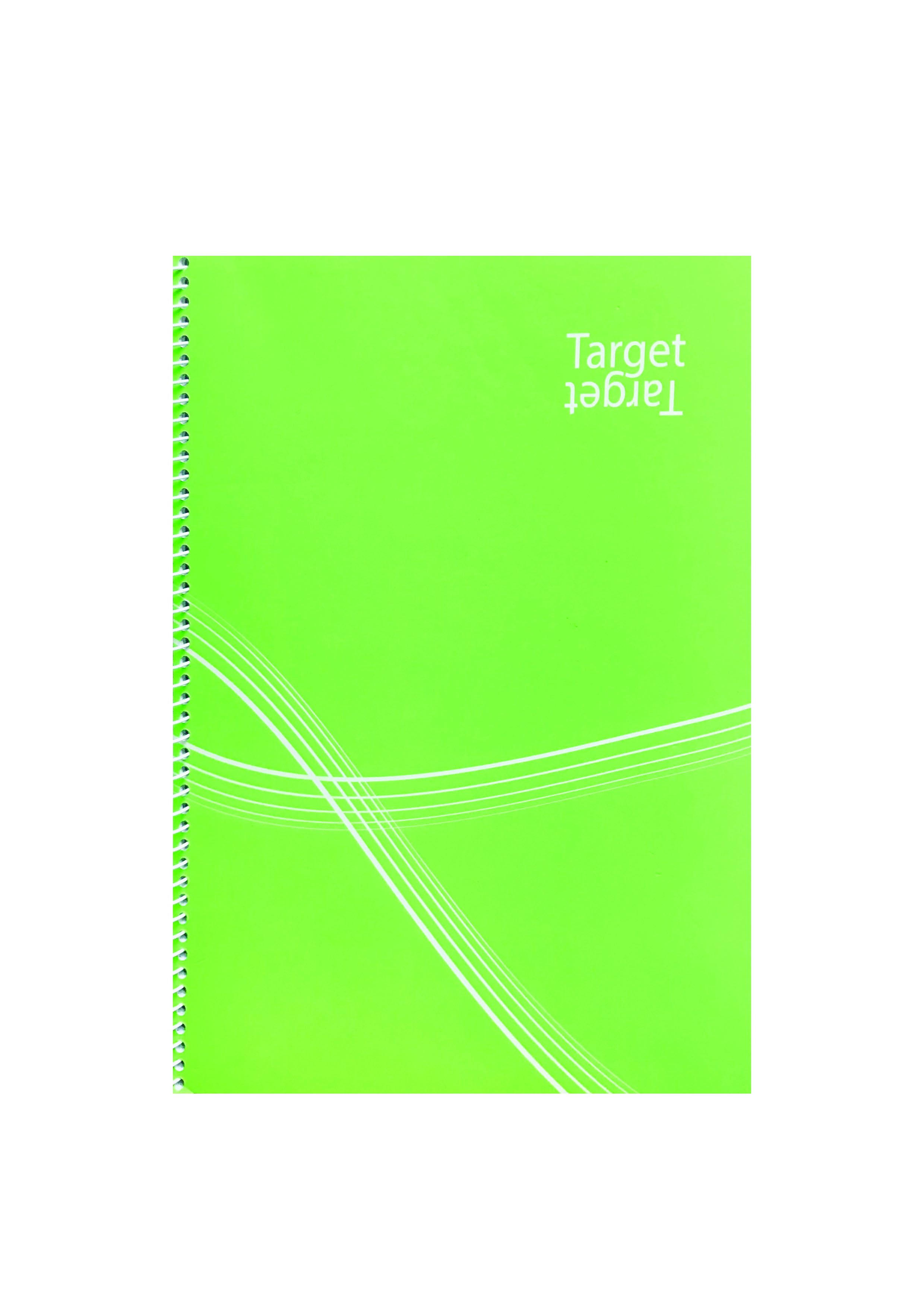Cahier spiral 96f. 70gr. 27.5x21cm.