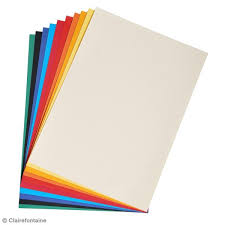 Bloc papier dessin colore Canson