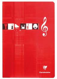 Cahier musique 56 pages