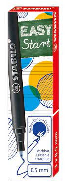 CARTOUCHE STYLO EASY START EFFACABLE BLEU
