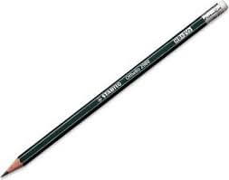 Crayon mine othello Stabilo a gomme hb-2 1 - 2
