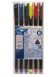 Capillaire stylo feutre triangulaire fin 0.7mm - 6 couleurs