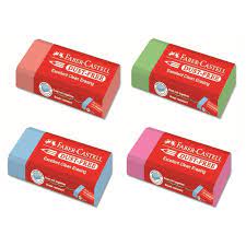Gomme coloree Faber castell