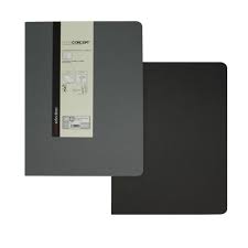 Lot de 2 cahiers ligné - uni couverture cartonné 64 pages 19x250 mm