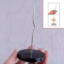 Pointe de papier courbée en chrome
