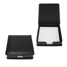 Porte bloc papier cuir