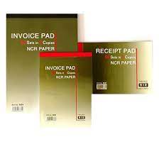 Cahier recu 2 copies ncr Mir