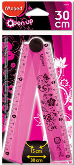 Regle 15-30cm. pliable
