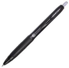 Stylo retractable uni signo noir